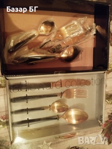 Комплект Прибори за Хранене Нови , снимка 4 - Прибори за хранене, готвене и сервиране - 39633100