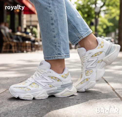 New Balance 9060 Нови Дамски Маратонки с Флорални Мотиви Кутия Ню Баланс 