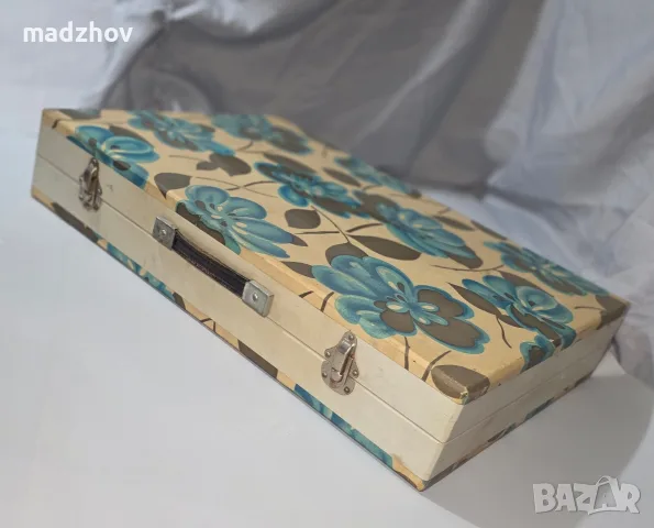 Винтидж къмпинг сгъваема маса и столове