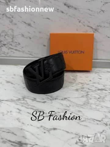 LOUIS VUITTON колан естествена кожа в кутия, снимка 3 - Колани - 55945039