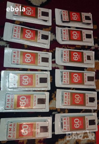 Връзки за обувки - около 250 бр. (чифта) , снимка 9 - Други - 29528247