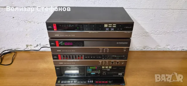 AIWA V-1100 – ПЪЛЕН VINTAGE HI-FI КОМПЛЕКТ – 4 КОМПОНЕНТА, снимка 4 - Аудиосистеми - 56264214