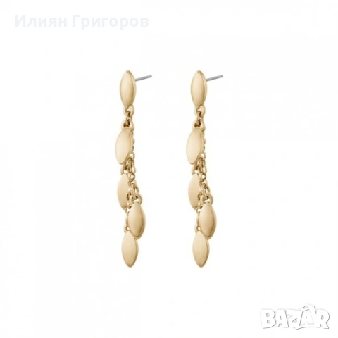 Обеци Avon Maxima със златисто покритие, снимка 2 - Обеци - 54294915