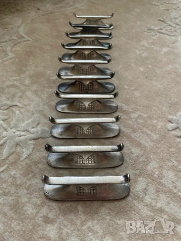 Старинни немски поставки за ножове/прибори, снимка 3 - Антикварни и старинни предмети - 54177604