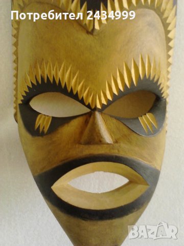 Продавам 2 винтидж африкански маски., снимка 6 - Други - 36888025