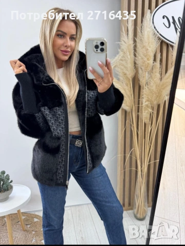 Дамско зимно яке , снимка 4 - Якета - 53378684