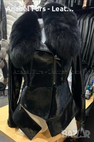 Дамски палта от естествена кожа, снимка 14 - Палта, манта - 52396610