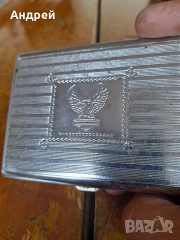 Стара табакера за цигари #14, снимка 3 - Табакери - 52079456