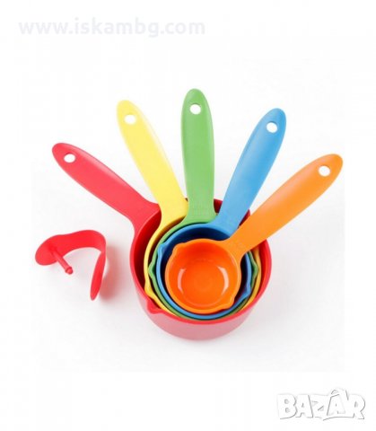 КОМПАКТЕН КУХНЕНСКИ СЕТ ОТ 5 БРОЯ МЕРИТЕЛНИ ЛЪЖИЦИ ОТ 30 ДО 250МЛ - код 9028, снимка 4 - Аксесоари за кухня - 33977578