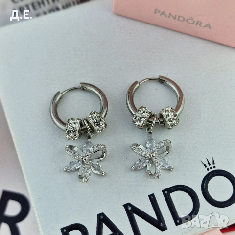 Обици “Цветна Елегантност” – медицинска стомана