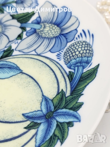 Rosenthal Studio-Linie Колекционерска порцеланова чиния за стена , снимка 7 - Декорация за дома - 51470701