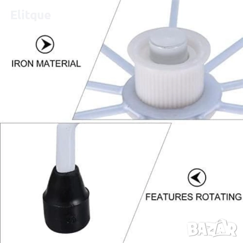 Метален въртящ се стелаж – практично и стилно решение за съхранение, снимка 10 - Други стоки за дома - 52596869