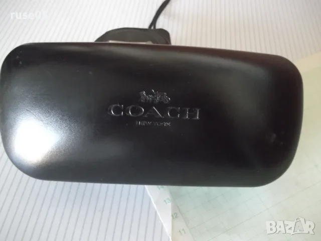Калъф "COACH NEW YORK" твърд за очила, снимка 5 - Слънчеви и диоптрични очила - 56058204