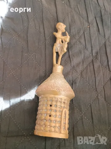 Красива бронзова камбана, снимка 7 - Антикварни и старинни предмети - 50098550