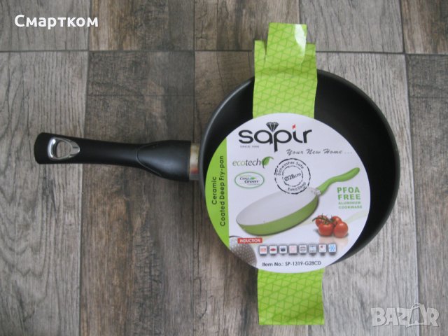 2 броя тигана с тефлоново покритие, снимка 4 - Съдове за готвене - 30224204