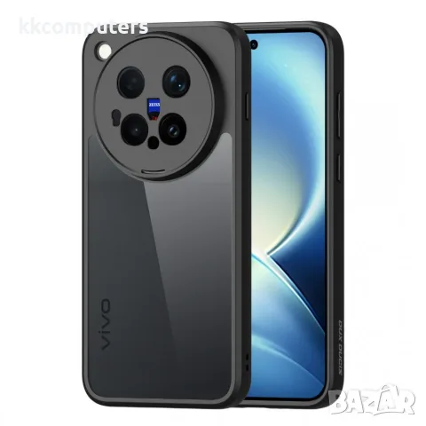 Калъф за vivo X500 Pro Max 5G DUX DUCIS Aimo Series Прозрачен PC + TPU със Защита при Падане и Скрий
