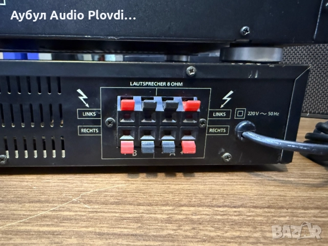 Telefunken HA-860 Усилвател и Telefunken HC-685T Двоен Касетефон , снимка 9 - Аудиосистеми - 52175035