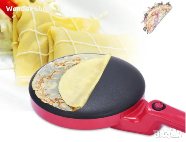 🍳 Промоция на електрически тиган за палачинки и пролетни рулца! 🍳, снимка 2 - Съдове за готвене - 47672761