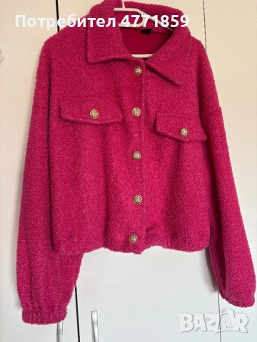 Пролетно якенце в розово , снимка 2 - Якета - 53912999