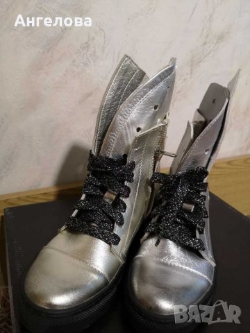Ефектни боти, снимка 2 - Дамски боти - 30893437