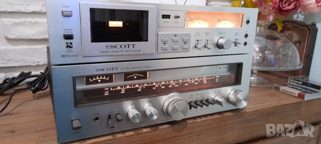 Дек H.H.Scott 665DM Ресийвър H.H.Scott 330RL Scott 665 dm Scott 330rl, снимка 3 - Ресийвъри, усилватели, смесителни пултове - 36695989