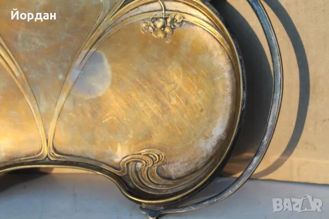 Немски поднос ''WMF'', снимка 5 - Антикварни и старинни предмети - 48103077