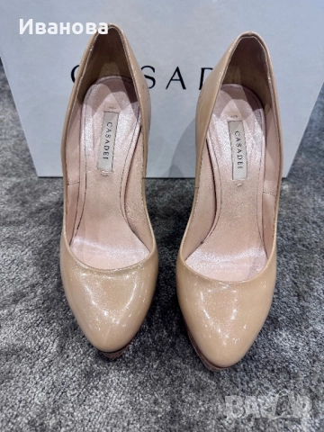 Оригинални дамски обувки CASADEI, снимка 4 - Дамски обувки на ток - 52771822