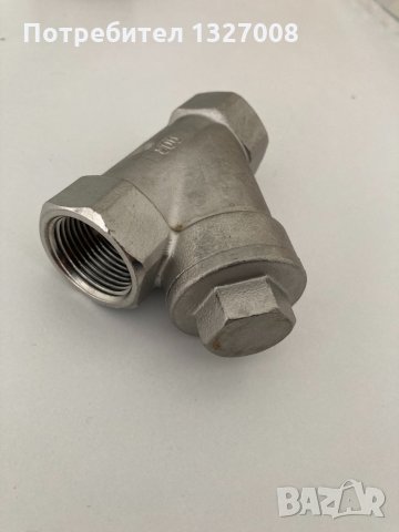 Неръждаем филтър 3/4”, снимка 2 - Железария - 31859878