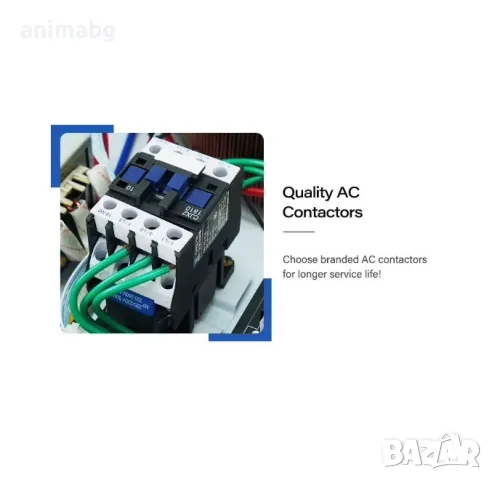 ANIMABG Стенен автоматичен стабилизатор на напрежение, 220V, 5KVA, снимка 4 - Друга електроника - 49754754