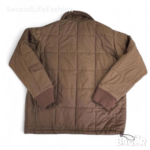 Ватирано яке G-STAR RAW Darra, мъжки пуловер размер L кафяво, снимка 2 - Якета - 52459904