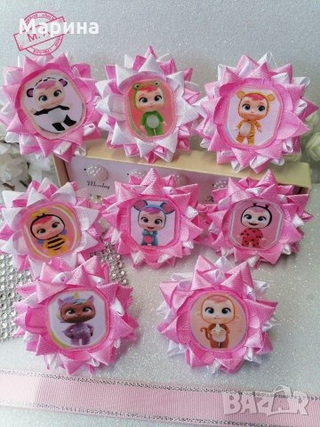 Край бейби- екслюзивни аксесоари за коса на плачещи кукли Cry Babies