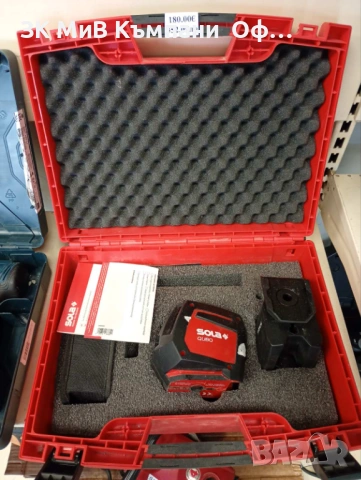 Лазерен нивелир Sola qubo 80 m