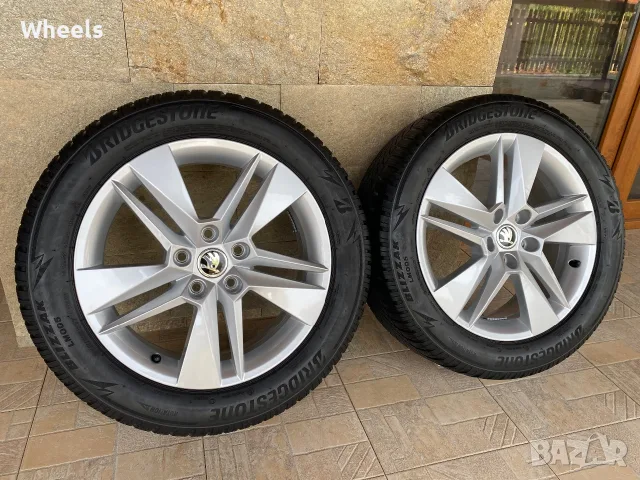 17" 5x112 Skoda Markab Original , снимка 4 - Гуми и джанти - 56449694
