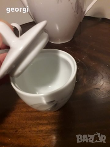 Немски порцелан Bavaria чайник със захарница и каничка за мляко , снимка 6 - Аксесоари за кухня - 31946192