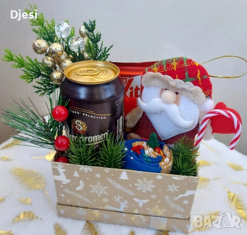 Коледни подаръци аранжирани в кутия, снимка 3 - Други - 52709237