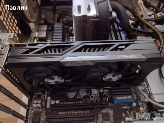 Видео карта SAPPHIRE NITRO R7 370-4gd, снимка 2 - Видеокарти - 49233040