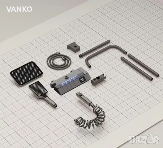 части от душ система 
