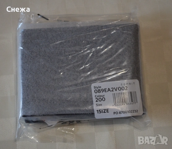 Esprit тъмнокафяв хоризонтален портфейл, снимка 2 - Портфейли, портмонета - 54153985