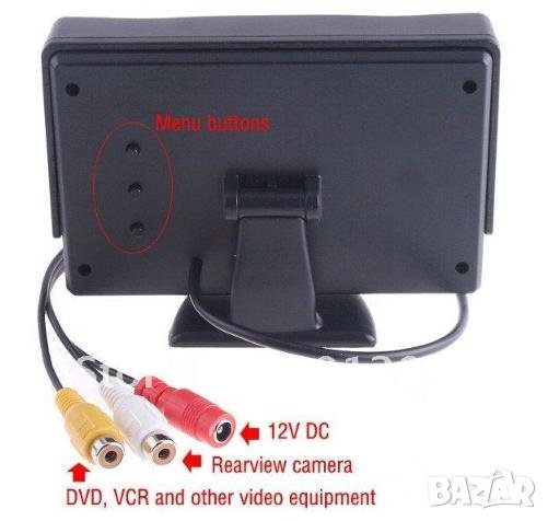 Кабел RCA за Връзка на Камера за Автомобил към Мултимедия LCD Дисплей Навигация Радио Видео Монитор, снимка 6 - Навигация за кола - 42176796