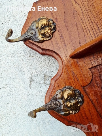 Масивни стенни закачалки/ лавици, снимка 15 - Закачалки - 54025610