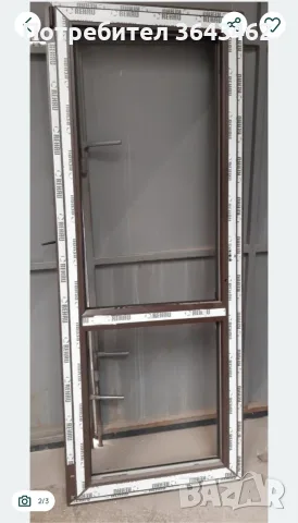 Балканска врата REHAU SYNEGO - ВЕНГЕ, снимка 2 - Интериорни врати - 55736601