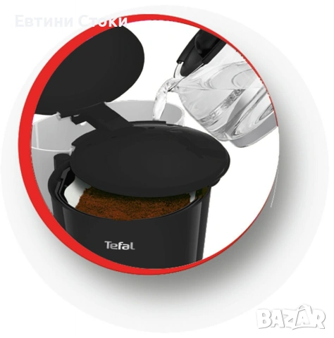 Кафемашина Tefal 1.25 л - надеждно кафе всеки ден, снимка 4 - Кафемашини - 53265446