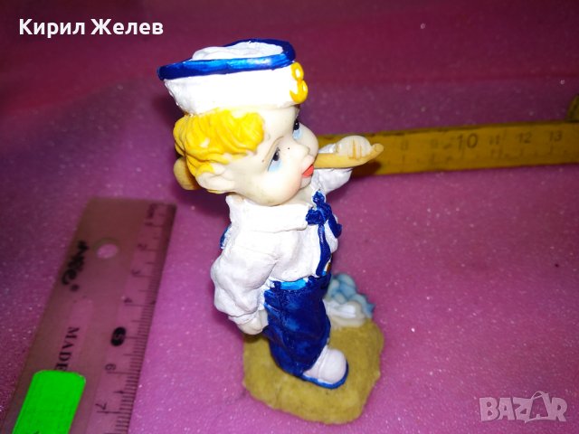 ПОЛИРЕЗИНОВА ДЕКОРАТИВНА ФИГУРКА на МОРЯЧЕ 38299, снимка 7 - Декорация за дома - 44155647