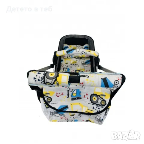 Комплект чанта, калъф за борд и протектори за дръжка - Багери, снимка 1