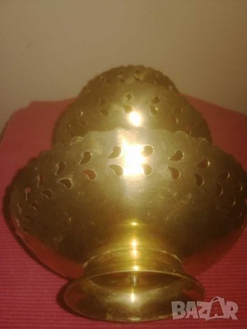 Стара месингова бонбониера. , снимка 8 - Антикварни и старинни предмети - 31463593