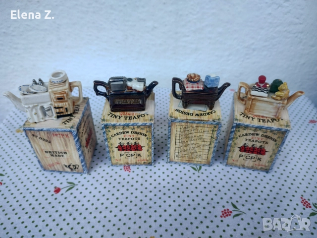 Колекционерски чайници орнаменти Paul Cardew, снимка 8 - Колекции - 52798470