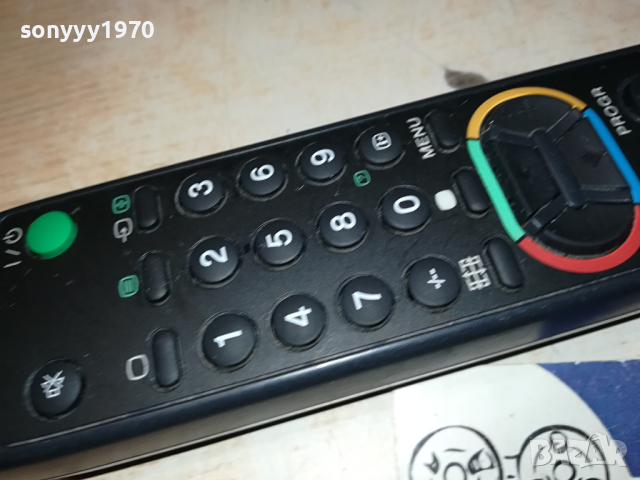 SONY BLACK TV REMOTE CONTROL 0603241640, снимка 9 - Дистанционни - 44638074