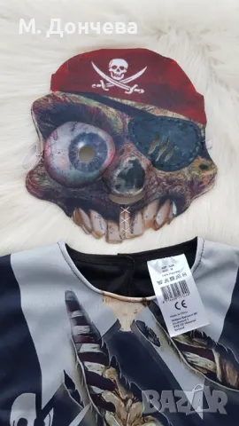 Костюм на пират 6-8 години, снимка 3 - Детски Блузи и туники - 47319753