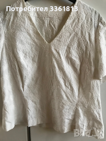 Продавам елекантна блуза рязана бродерия , снимка 2 - Други - 36478607