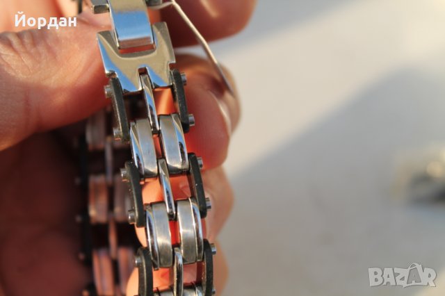 Немска стоманена гривна , снимка 3 - Гривни - 35314216